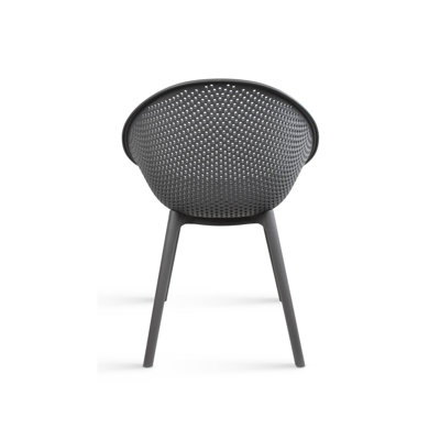 Celis Chesson Modern Contemporary Classic Molded Plastic Dining Chair With Oval Bowl Chair Egg Indoor Outdoor Patio Armless Melino Papasan Club Acapul