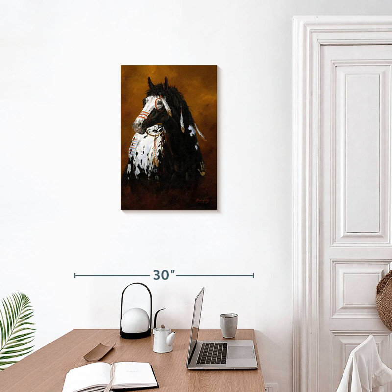 Brampt Sioux War Pony, 24" H x 16" W
