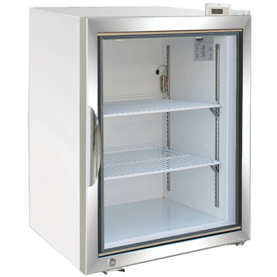 Maxx Cold X-Series Merchandiser Refrigerator, Countertop, 3.5 cu. ft. Storage Capacity, in White
