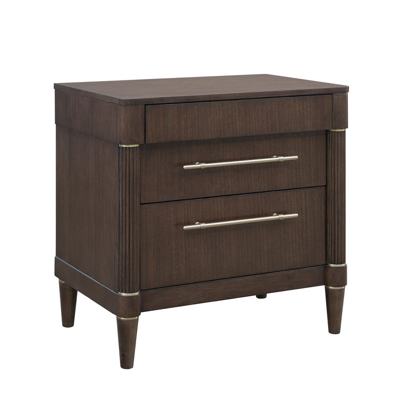 Herrick Asher Park 3 Drawer Nightstand