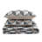 Kenneth Cole Gridwork Reversible Brown Quilt Set-83650200