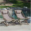 CHAISE SLING NIKKI BEACH - GRIS (ensemble de 2)