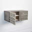 Abstract Block Cabinet-Right-Silver