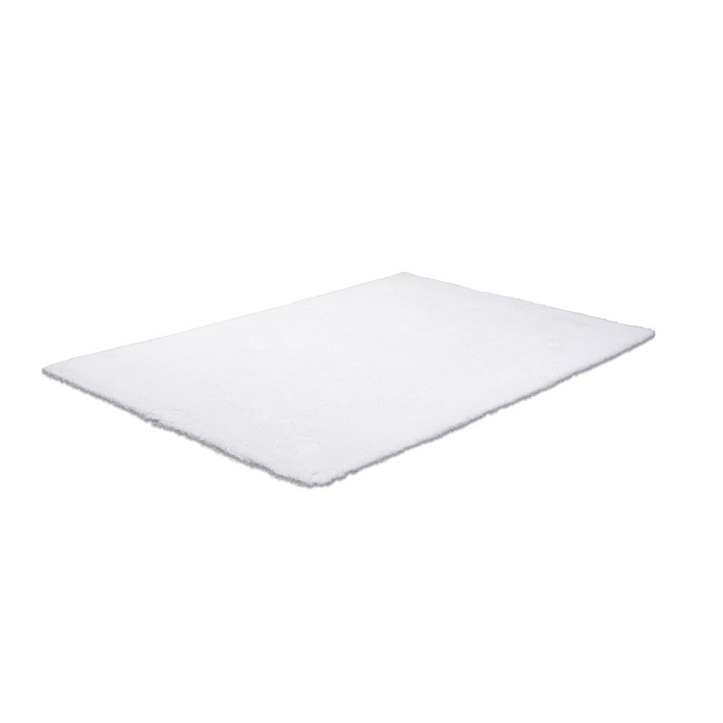 Solid Colour Hand Woven Area Rug, Rectangle 190 x 290cm