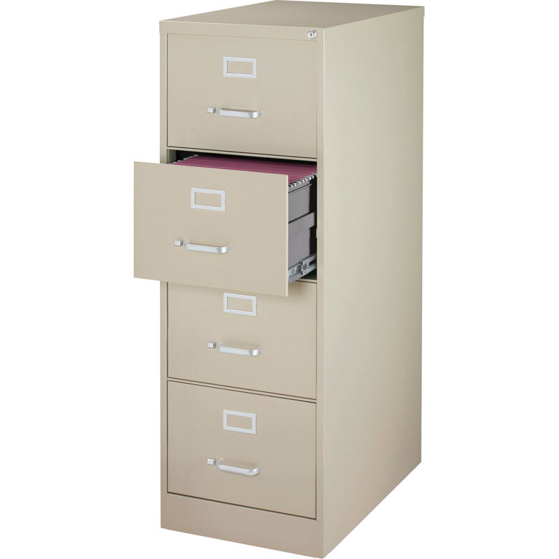 Pabel 18'' Wide 4 -Drawer Steel File Cabinet