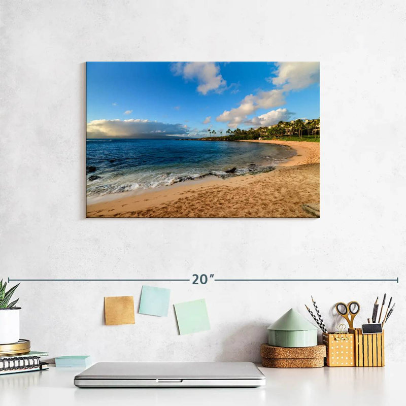 Gillard, Kapalua Bay, scène de Gillard, H 8 po x l 12 po