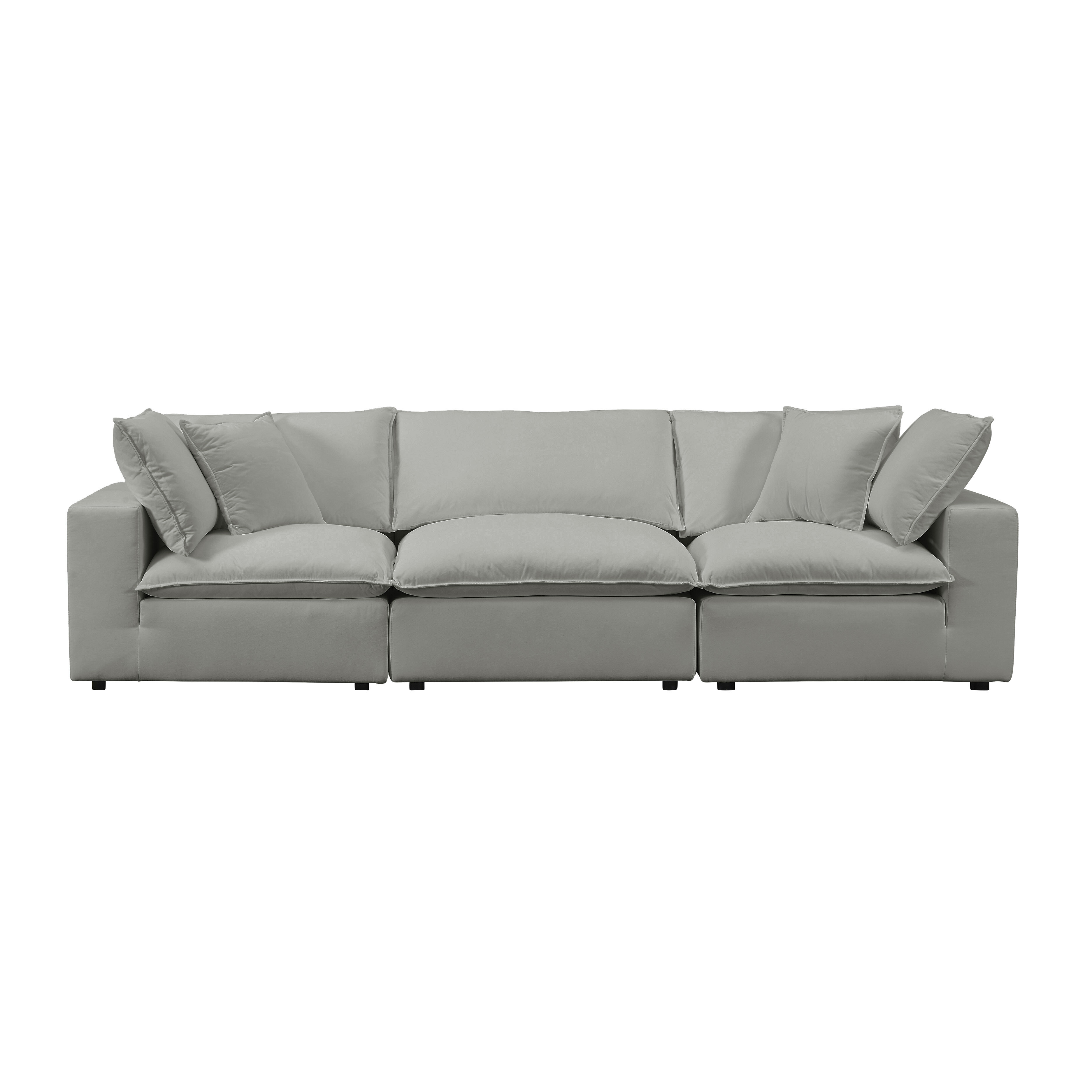Kensington Navy Back Cushion for Sofa and sectional modular pieces