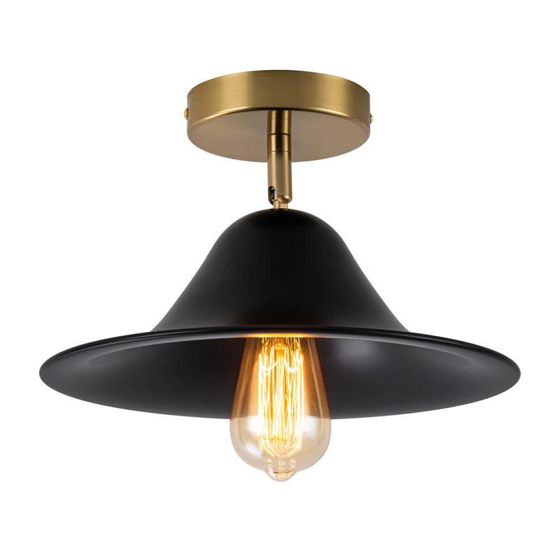 Plafonnier semi-encastré 1 lumière 12 po
