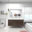 Ensemble de meuble-lavabo double mural 60 po Audrieana-1270864578