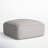 Iyanola 34'' Wide Square Geometric Pouf Ottoman-1011528817
