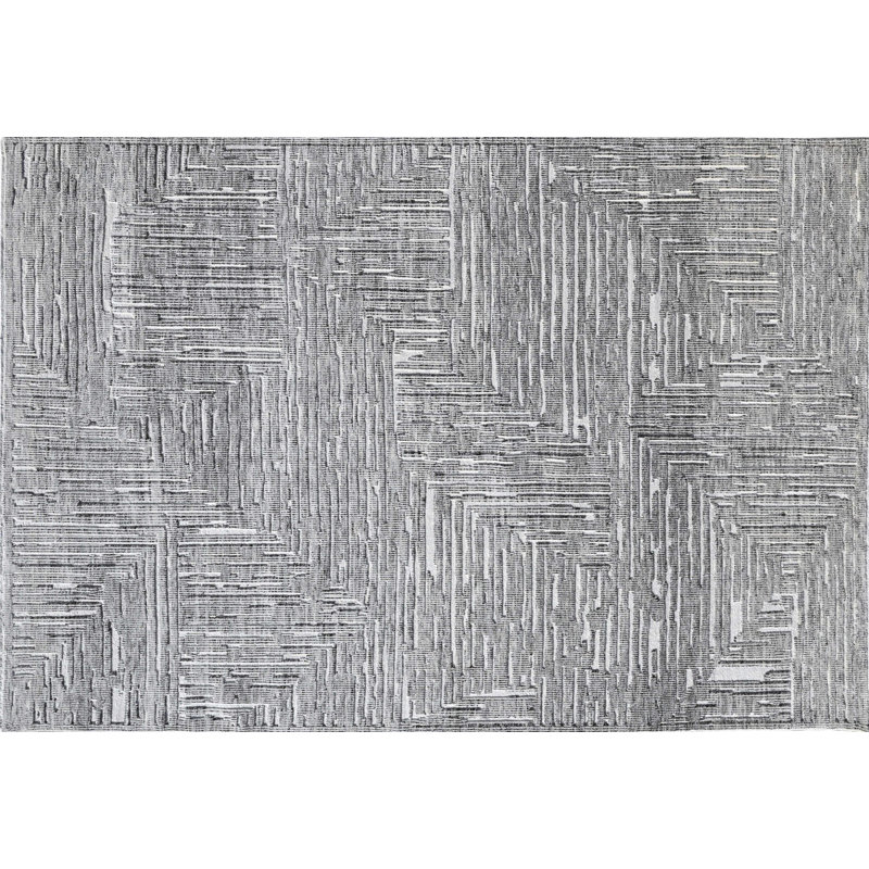 Contemporary, Stuart Street Collection One-of-a-Kind Rectangle 8' X 9'10" Hand Knotted Area Rug