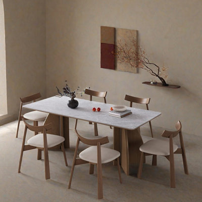 Modern simple style rectangular dining table sets
