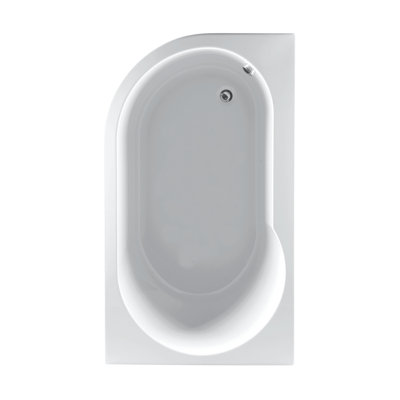 Davos 1550mm x 900mm Soaking Acrylic Bathtub