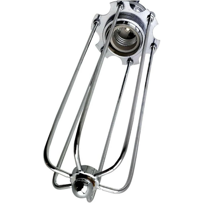 1 - Light Caged Pendant, Chrome