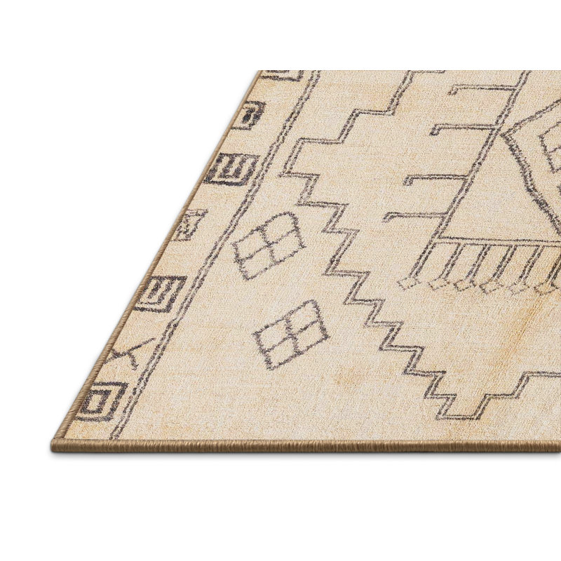 Tapis abstrait moderne 5351, Tapis de couloir 2 pi x 5 pi