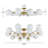 Murtie Sputnik Glass Semi Flush Mount -602714586-581593628