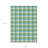 HomeRoots 9' X 12' Beige Plaid Washable Indoor Outdoor Area Rug