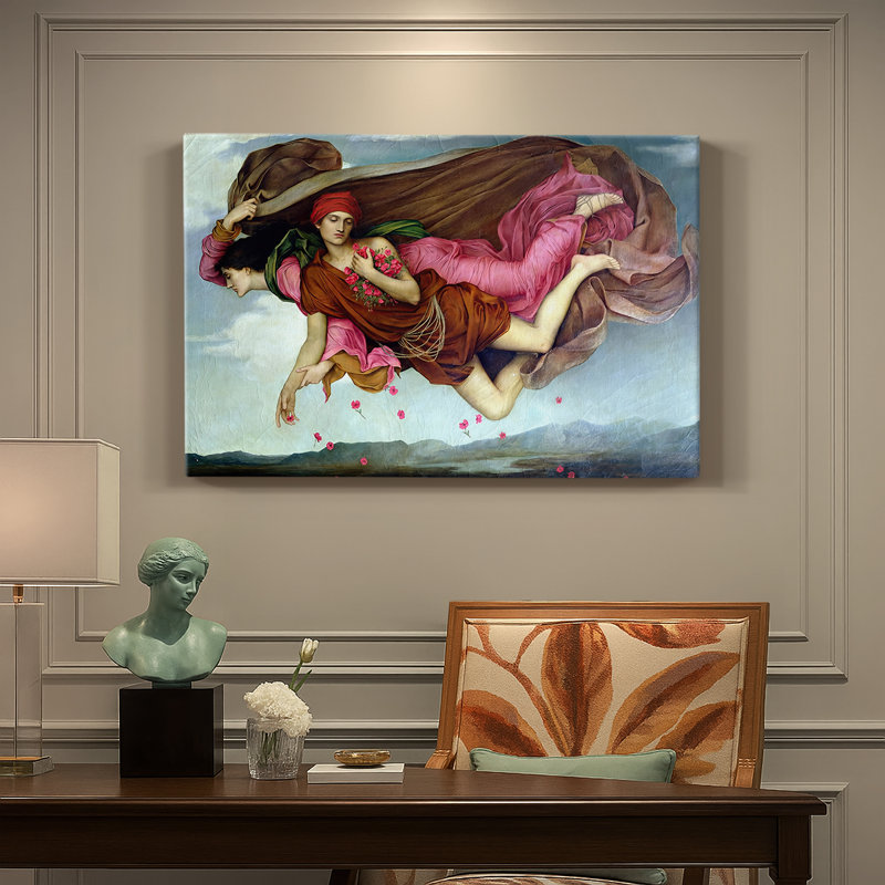 Night and Sleep-Evelyn De Morgan-Gallery Wrapped Canvas-1878, 24 x 36