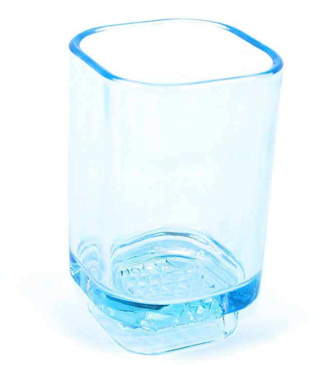 Porte-brosse à dents Nhek, Bleu ciel transparent