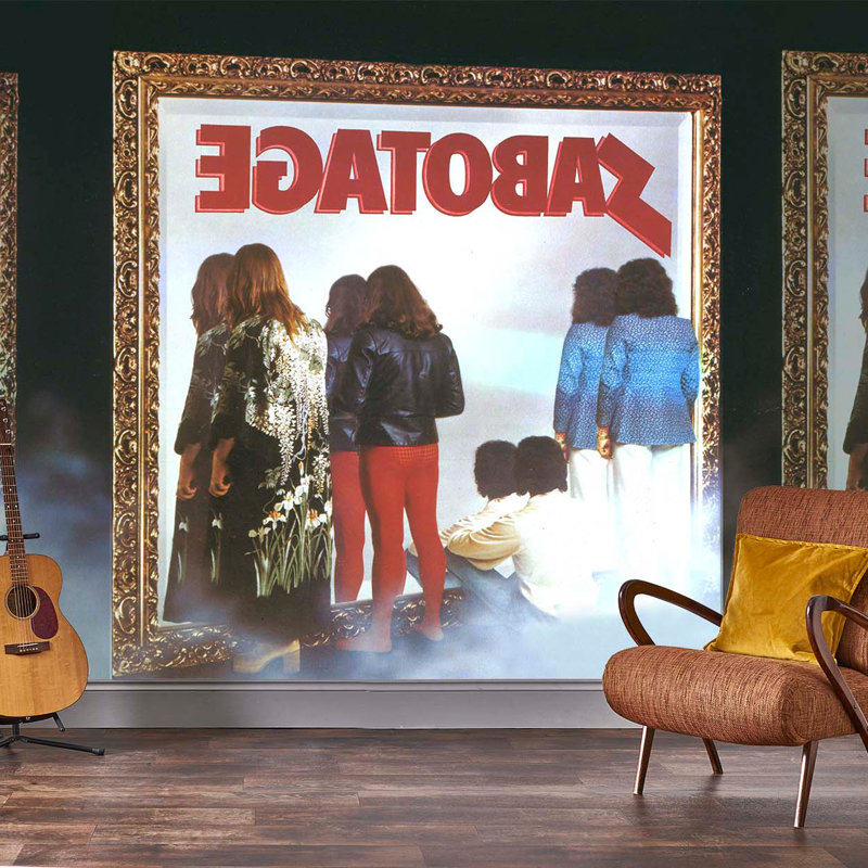 Black Sabbath Sabotage 2.5m X 50cm Matte Wall Mural