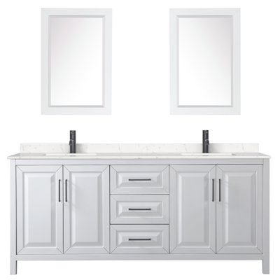 Daria 80'' W Double Vanity