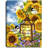 Zenaide - Sunflower Friends 8x6 Mini Lighted Easel Back Canvas