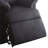 Arcadia Black Woven Fabric Motion Recliner-1497859233
