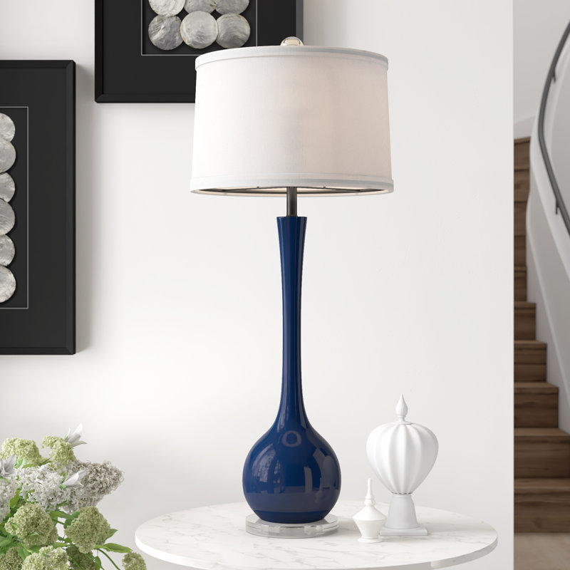 Table Lamp, Blue