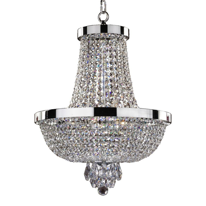 Lustree empire 8 lumières unique Wilhelm, Cristal Signature