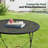 3-Piece Bistro Set With Seat Cushions,Black-370692305