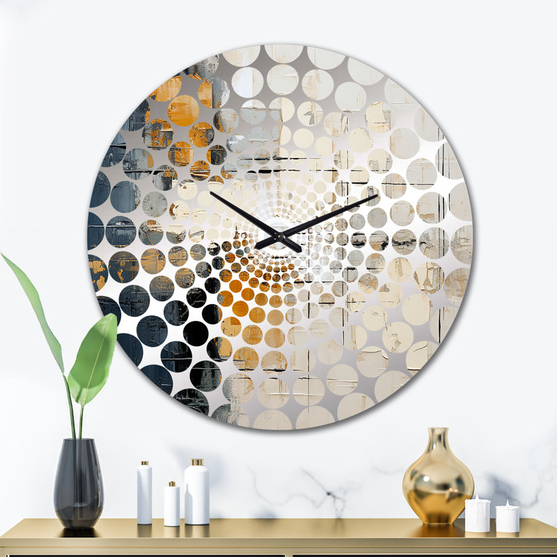 Simple Winter Landscape - Horloge murale paysage d'hiver, Grand