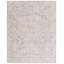 Oriental Area Rug in Gray/Gold-902909406