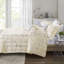 Édredon pour lit simple / simple TG avec brillant or métallique doux et brillant-127242660-127242657