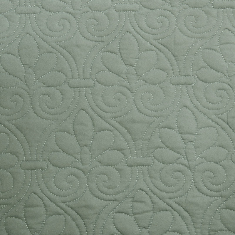 Seafoam Blue Floral Reversible Daybed Cover Set