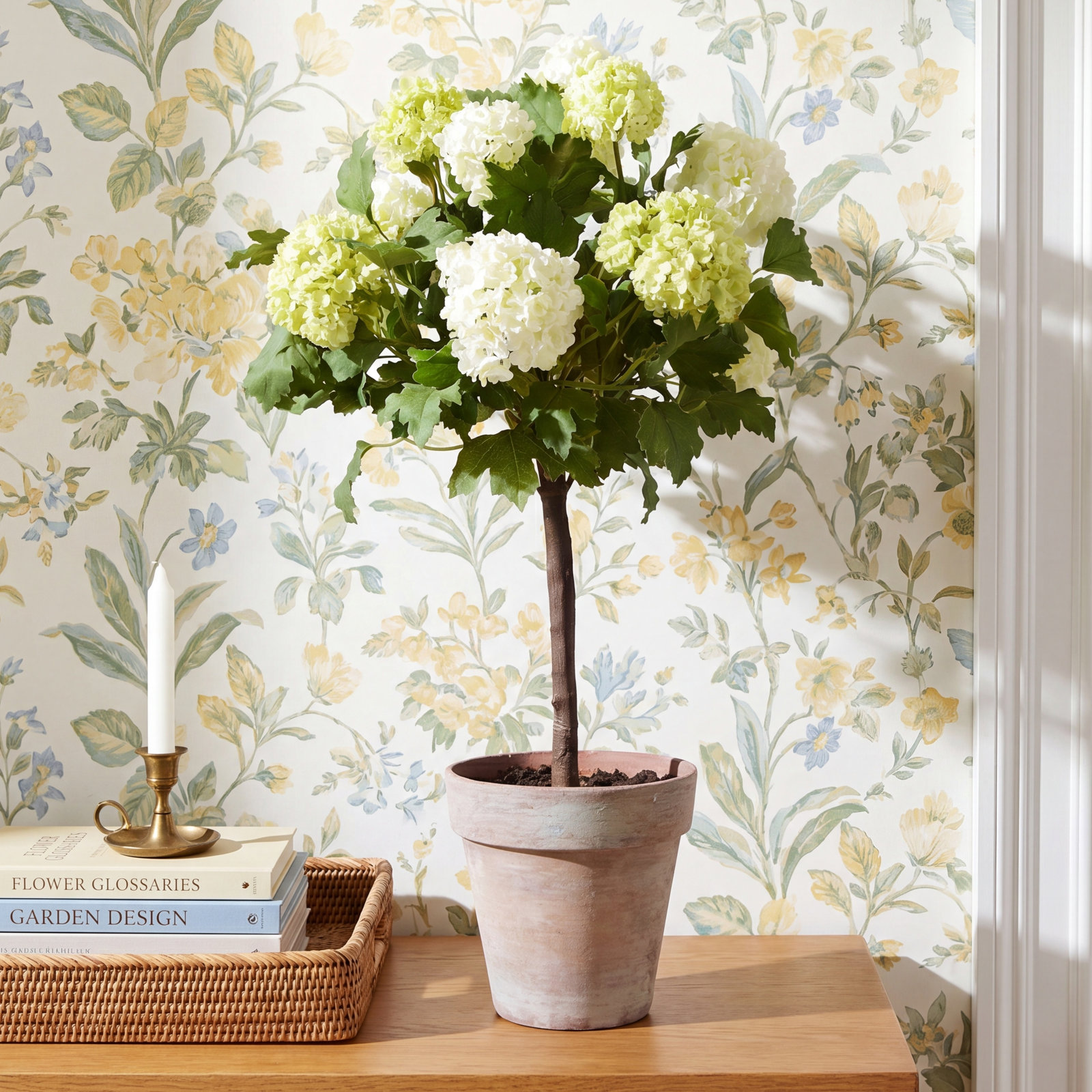 Snowball Floral Arrangement