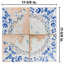 Kings Luxe Heritage 17.63" x 17.63" Ceramic Patterned Wall & Floor Tile