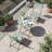 3-piece Steel Frame Wicker Folding Bistro Set-465441273