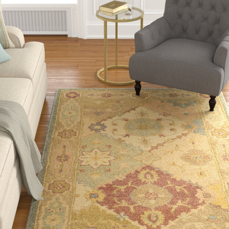 Tapis oriental en laine touffeté à la main Dunbar, Rectangle 8 pi 3 po x 11 pi