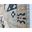 Oriental Area Rug in Ivory/Navy/Orange