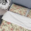 Ensemble de housse de couette moderne rose et vert Garden Dreams I-109155604