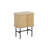 Buchs 18 " W Steel Nightstand-542300141
