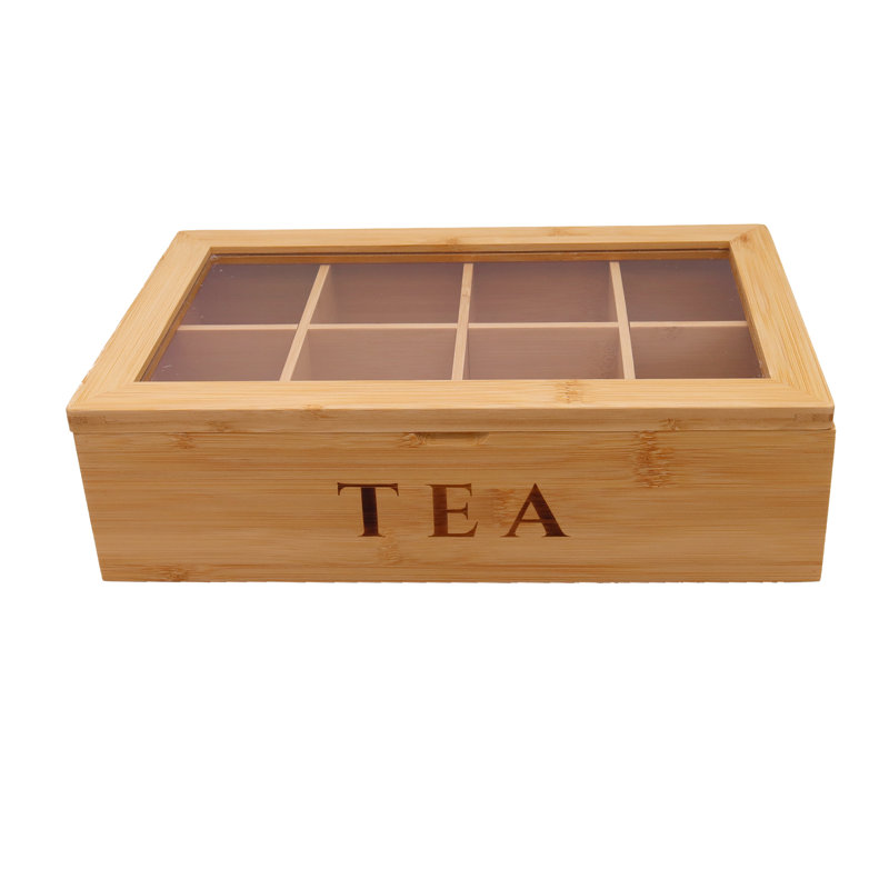 Alpen Home Derrek Bamboo Tea Box