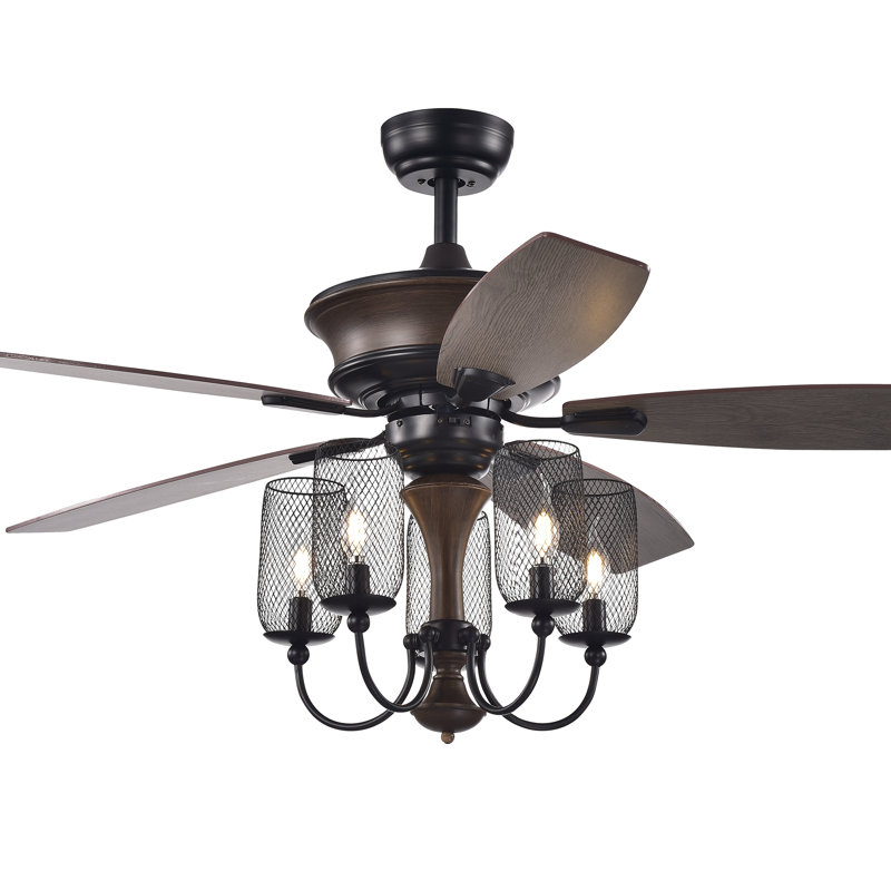 Jeffersonville 52'' Ceiling Fan with Light Kit