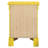 Louis Phillipe Nightstand with 3 Drawers Bed Side Table  Nightstand Bedroom End Tables-166158851