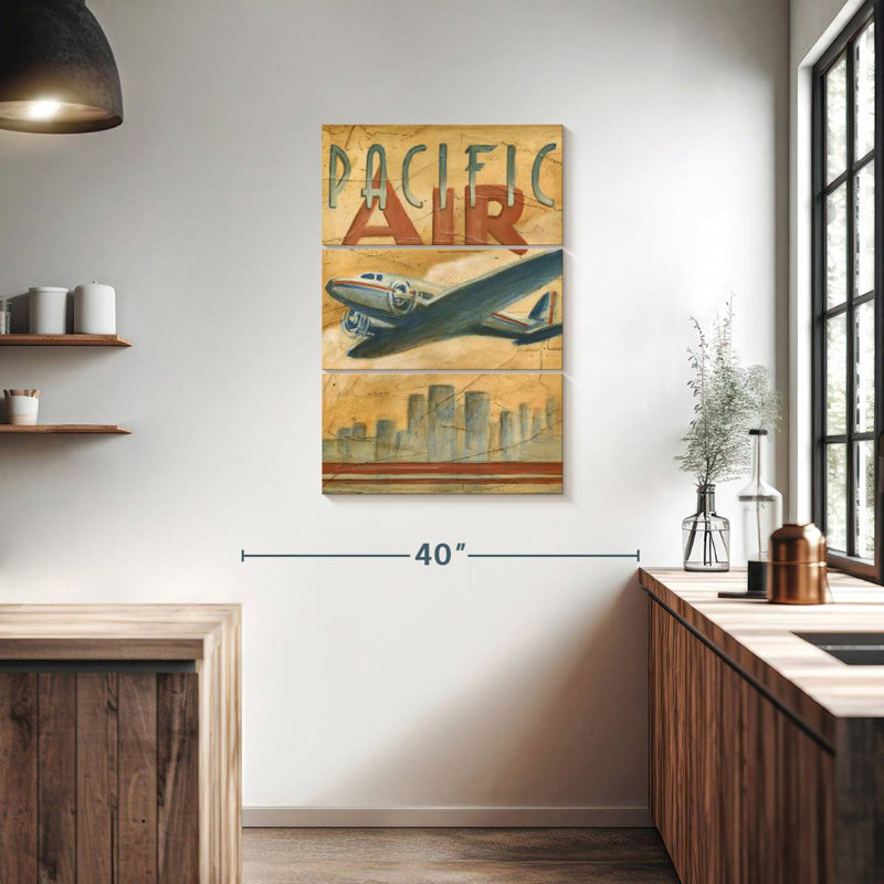 Pacific Air, 38" H x 24" W