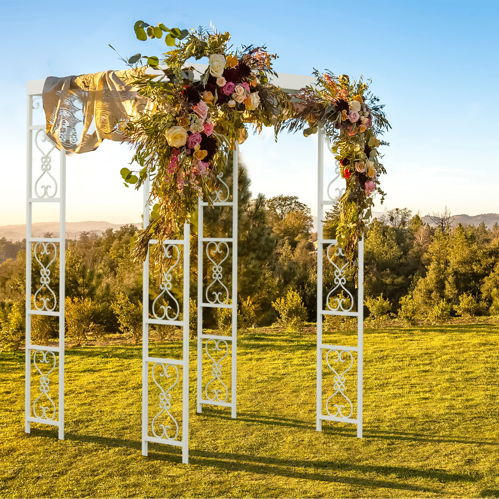 Acrylic Clear Wedding Centerpiece Column Flower Stand