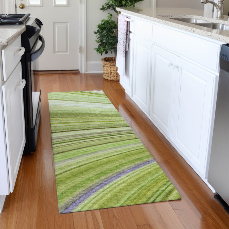 Jurnee Abstract Indoor / Outdoor Rug, Runner 2'3" x 7'6"