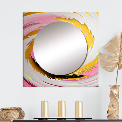 Linora - Miroir carré moderne pour décoration murale