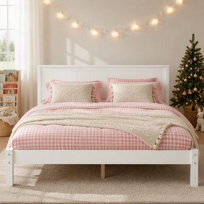 Platform Bed Frame with Headboard