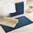 1 PCS 24X36" 100% Cotton Tufted 3000 GSM Reversible Bath Rug Navy-821449176-821449170